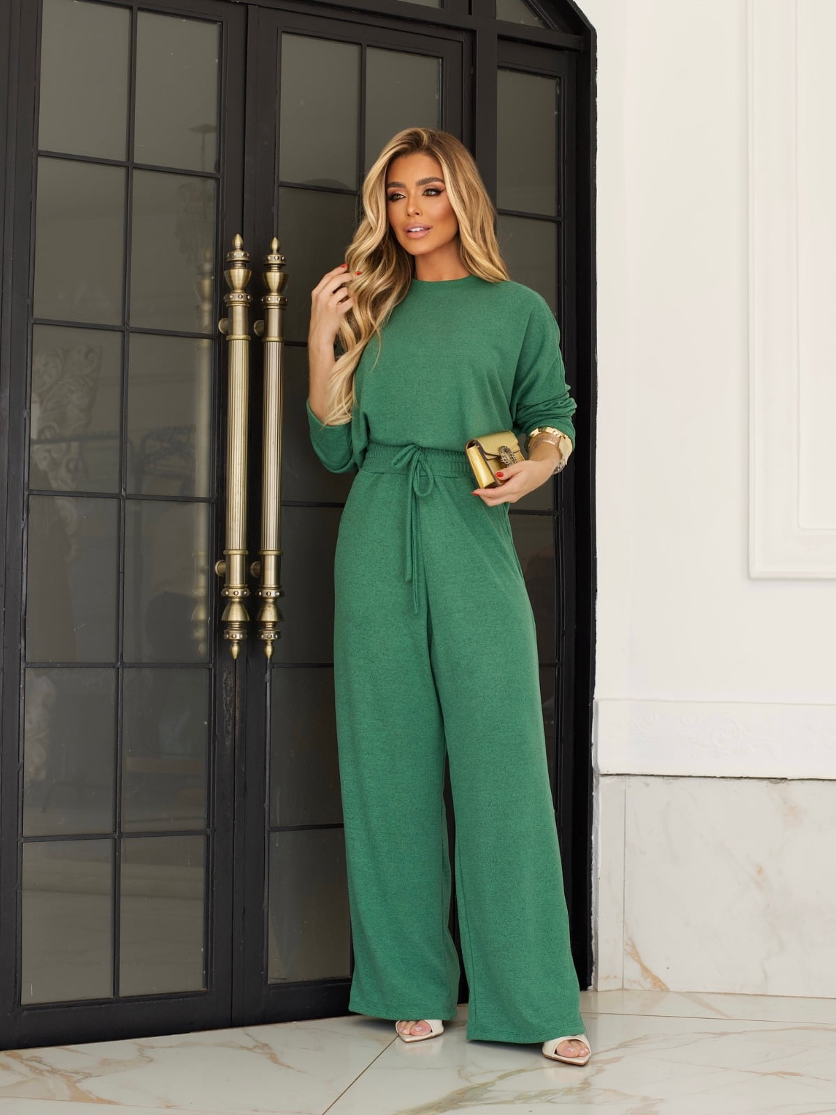 CONJUNTO LÃZINHA PANTALONA VERDE
