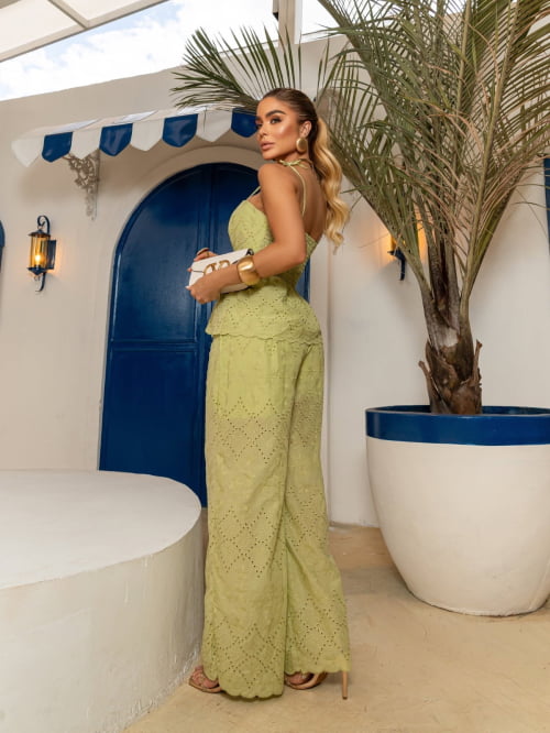 CONJUNTO LASIE PANTALONA - VERDE