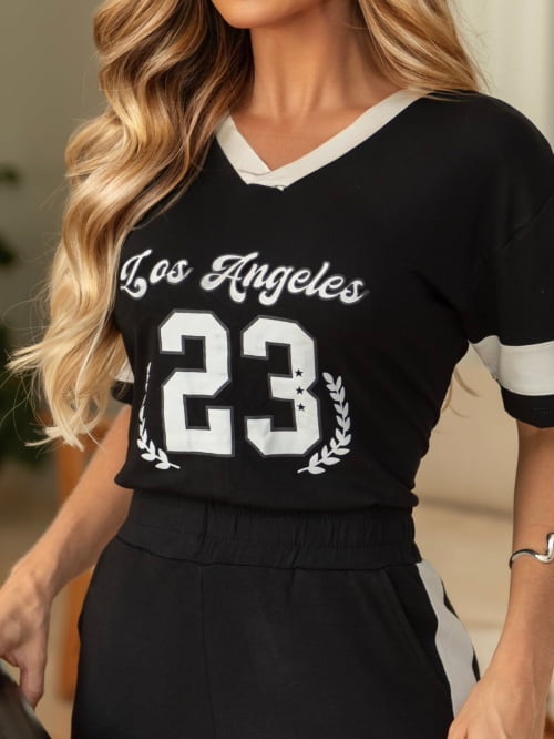 CONJUNTO MOLETINHO LOS ANGELES PRETO