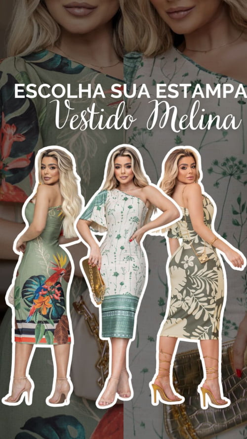 VESTIDO CREPE DE MALHA MELINA ARARA