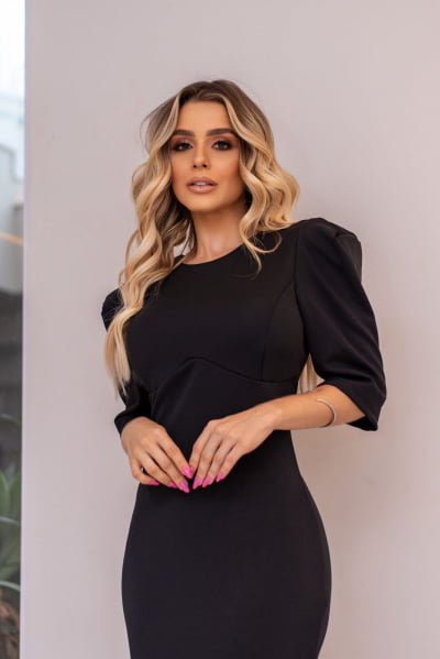 VESTIDO ELEGANCE PRETO